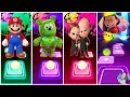 Super Mario vs Gummy bear vs Baby Boss vs Turning Red 🎶 Who will win 👑