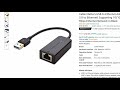 USB 3.0 to Gigabit Ethernet Adapter - Cable Matters on LG OLED TVs