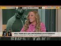 COMPETITION NOT CONTROVERSY! - Kimberley on Steelers QB BATTLE between Fields & Wilson | First Take