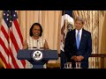 Secretary Kerry's Remarks at Portrait Unveiling for Former Secretary Condoleezza Rice