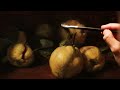 Oil Painting Techniques - Painting a Still Life in Oils - Quince & my NEW GADGET 😂