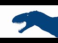 Jurassic Carnage- Rugops vs Megalosaurus