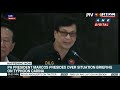 WATCH: President Marcos presides over situation briefing on Typhoon Carina | ANC