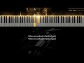 Sting - Fields Of Gold - Piano Karaoke Instrumental Cover with Lyrics
