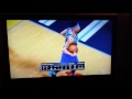 Vince Carter dunking on Jeremy Lin 2K version