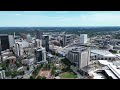 Atlanta Georgia Downtown Skyline Drone View