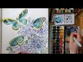 Queen Alexandra Birdwing Butterfly Watercolor