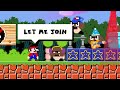 Mario Bros. vs Giant Fire Paragoomba |Mario's Rising Lava Escape |Zep Mario Animation