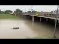 Car stalled on Leopard and NPID now submerged on highway in flash flood