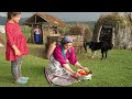 Exploring Nomadic Life in Iran: Preparing Butter and Baking Bread