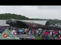 LIVE SPECIAL RAF EAST KIRKBY AIRSHOW MOSQUITO & LANCASTER 'JUST JANE' TAXY RUNS AND BBMF • 03.08.24