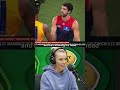 Harley Reid’s Hilarious Post-Game Moment With Clayton Oliver 😂