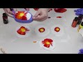 (568) Colorful Balloon Dip Technique with Acrylic Pour!