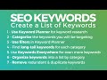 How to Find the Best Keywords for Your Website: Build Your SEO Keyword List Step-By-Step 2023