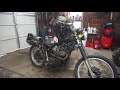 Kicking My Leg Off...Free Abandoned Yamaha XT 500. Will It Run? (Part 2)