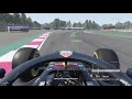 Onboard F1® 2019 crash and fastest lap and P1