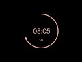 Pastel Dark Mode - 25 minute timer - Pomodoro Technique - 4 x 25 min - Study Timer