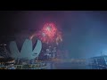 NDP 2018 Fireworks (viewed from Helix Bridge)