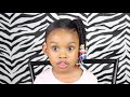 Side Ponytails w Beads | Cute Easy Hairstyle For Little Girls