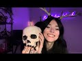 COZY HALLOWEEN TRIGGERS 🎃 🍂 TAPPING, TRACING, AND WHISPERING! (ASMR)
