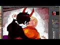 Stealing the Light // Homestuck Speedpaint - Photoshop CS6