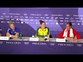 NINA KENNEDY WINS OLYMPIC POLE VAULT GOLD FOR AUSTRALIA, BEATS KATIE MOON | PRESS CONFERENCE