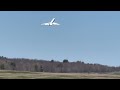 New Dassault Falcon 6X Unreal Steep Climbout | Pease ANGB (PSM)