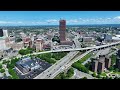 Aerial Buffalo - Buffalo N.Y. Waterfront - June 2024