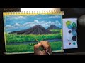 Mountain Vibes Painting in +30minutes | Step by Step | Easy and Very Simple