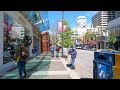 🇨🇦 【4K】☀️🌸  Downtown Vancouver BC, Canada. April 2024. Amazing sunny day.  Relaxing Walk.