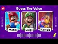 Guess the Mario Character by Their Voice + Emoji 🍄🔊 Super Mario Bros Quiz