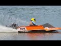 Lake Clare Huntington, IN APBA Josh Lewis 3rd run  hydroplane training school 2024