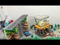 LEGO Real FLOOD CITY - PLANE Crash on TRAIN and DAM Collapse - DISASTER Action MOVIE ep 60