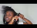 HOW TO: STRAIGHTEN 4C NATURAL HAIR