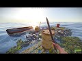 I LIVED and WALLED off an ENTIRE ISLAND as a SOLO in Rust