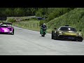 Kawasaki Ninja H2R Supercharged vs Lamborghini SC24 LMDH vs Mercedes AMG One at Old Spa
