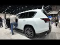 2024 Lexus LX 600 F Sport in 4K - White On Black Interior - $100K+ Ultimate SUV