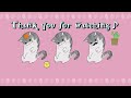 【夜は猫といっしょ】くねくねキュルガ★ Cute Cat Kyuruga Wiggling  Dance Animation