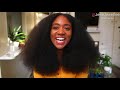 How I Trim My Own Natural Hair at Home (DIY)| Healthy + Long Hair