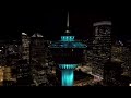 Calgary Tower in 4K @ Night - ENJOY! :)