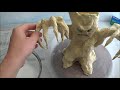 How To Make A Spooky Tree / No Clay Or Wires / Halloween Candy Bowl Built In
