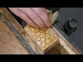 200-year old carving gouge restoration | Making a traditional turned chisel handle with hand tools