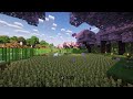 🌸 Minecraft Cherry Blossom Forest Ambience C418 Music (Slowed) #minecraft #ambience #c418