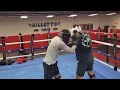 10-28-23 sparring Beebo vs Issac