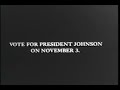 Daisy Ad (LBJ 1964 Presidential campaign commercial)