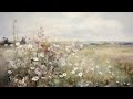 Spring Floral Scenes TV Art Screensaver | Vintage Inspired Landscape Artwork | 8 Scenes For 2 Hours