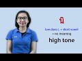 114 Learn Thai Tones rules  with  MTL school