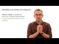3.11 Validity and Reliability Of Research
