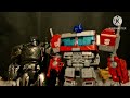 Transformers-Optimus prime vs Battletrap-stop motion