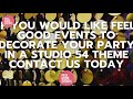 Studio 54 Party Decorating Ideas | FEEL GOOD EVENTS